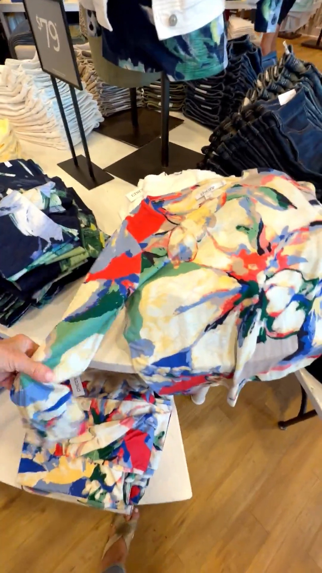  Cotton Slub 3/4 Sleeve Button Tee has everything you want in a fashion basic. Perfect on its own or as a layering piece for year-round wear, the flattering fit offers supreme comfort
I am 5’7” 132 lbs and I wear a size 0 in Chico’s unique sizing

#LTKOver40 #LTKSaleAlert #LTKgrwm