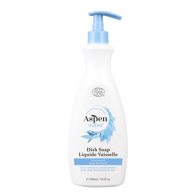 AspenClean Dish Soap Unscented | Well.ca