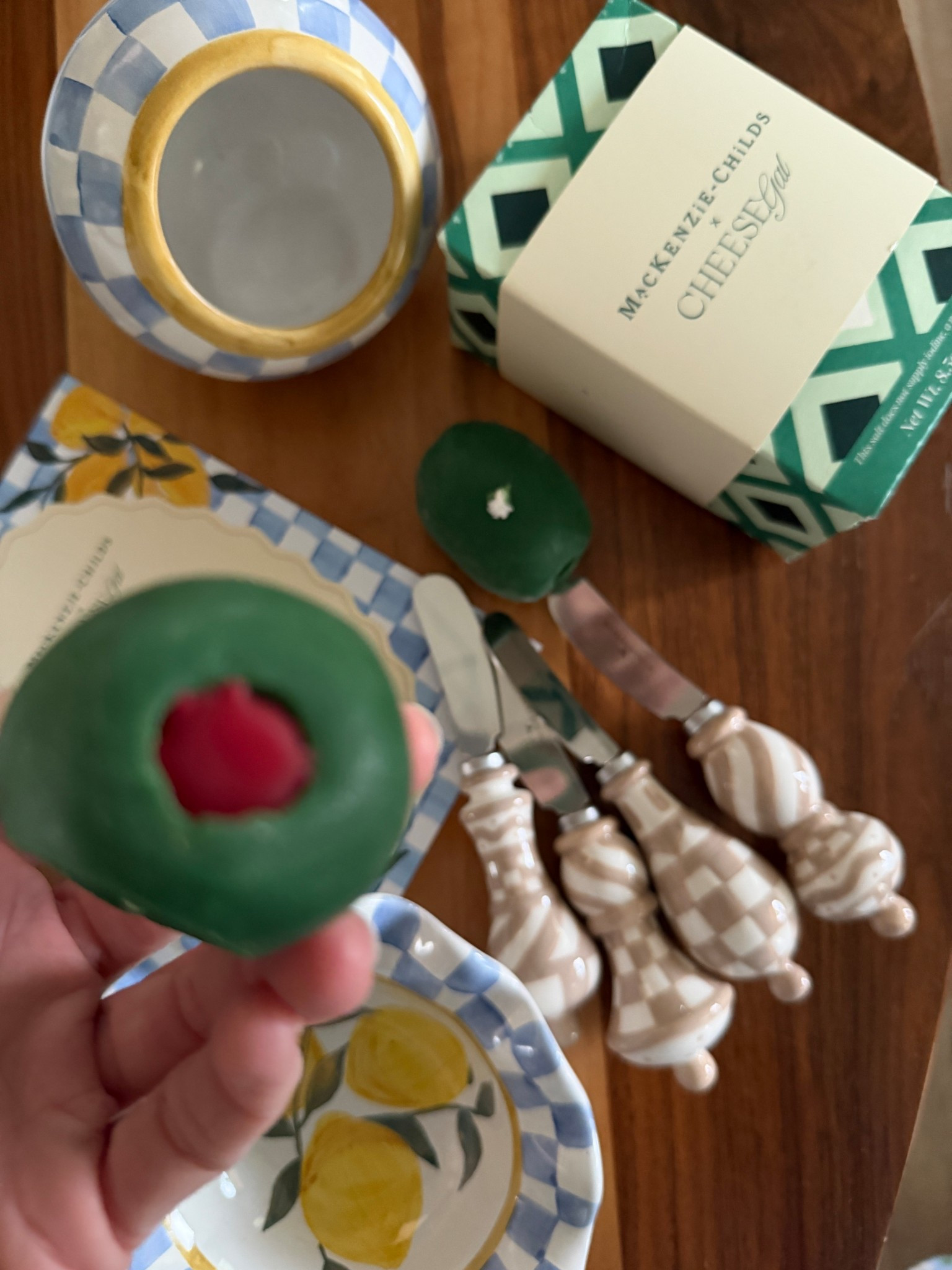 Olive Candles….Salt Dish…..Fluted Dip Bowl…..all so perfect and spring time ready! 
@mackenziechilds x cheese gal 