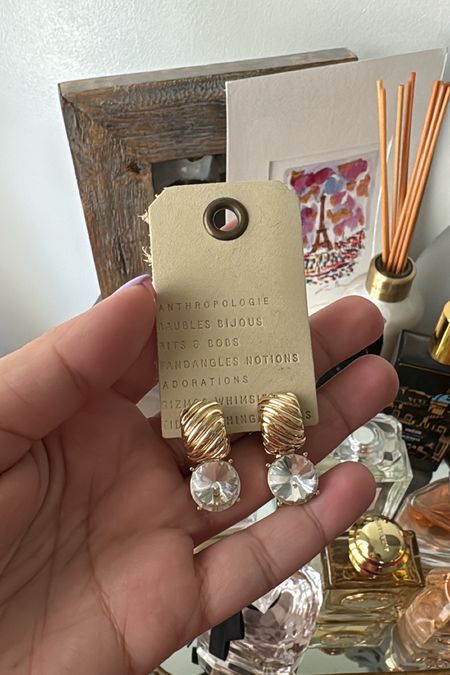 Earrings on sale at Anthropologie! These are a great way to dress up an outfit! 

#LTKSaleAlert #LTKFindsUnder50 #LTKStyleTip