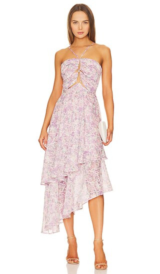 Mirer Dress in Lilac Multi | Revolve Clothing (Global)