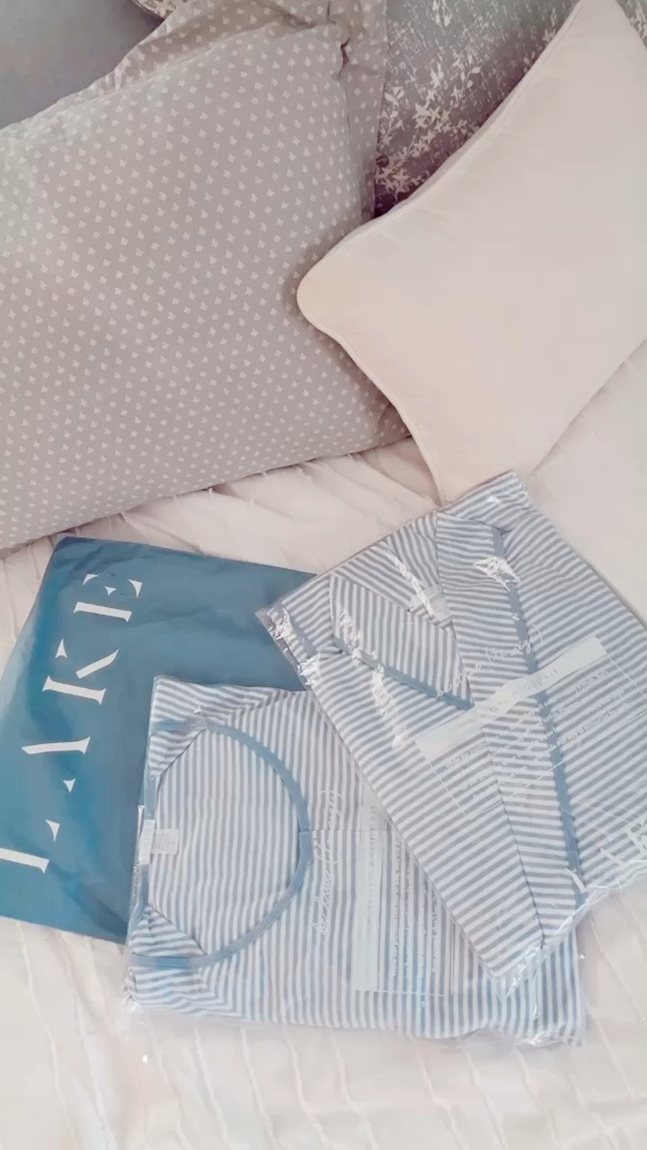 My sweet hubby got me these maternity/postpartum/breastfeeding 🤱 friendly @lakepajamas and robe (to wear at the hospital 🏥!!) as my anniversary gift 🎁- and I’m obsessed!! 🥹🩵 my sisters got me a pair for Christmas and I have worn them non-stop (soooo buttery soft 🫶🏽☁️) … so I’m so excited to have another pair just in time for little Levi Rhett to be here!! 👶🏼🥰 linked for y’all below!! 👇🏽🤍

#LTKbump #LTKbaby #LTKfamily