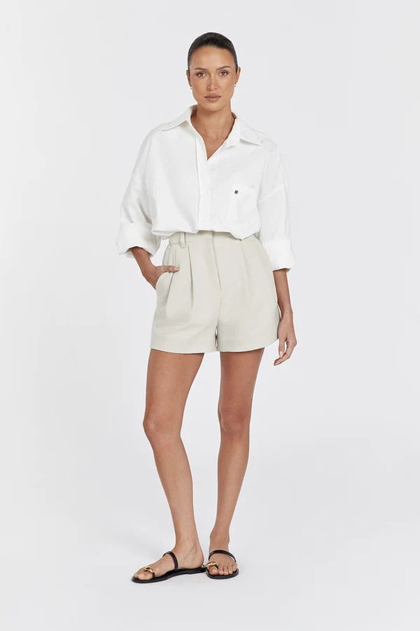 ROWAN TAILORED BONE SHORT | DISSH