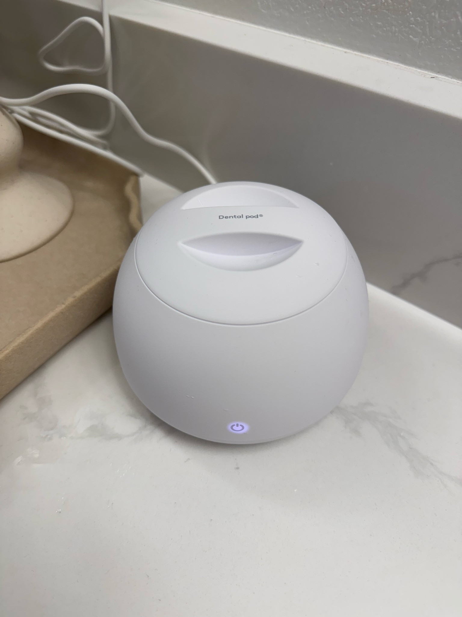 Should have bought this a long time ago! The easiest and most effective way to keep Invisalign and retainers clean and sanitized. Also still aesthetic on my countertop! 👏 

#LTKFindsUnder100 #LTKBeauty #LTKSaleAlert