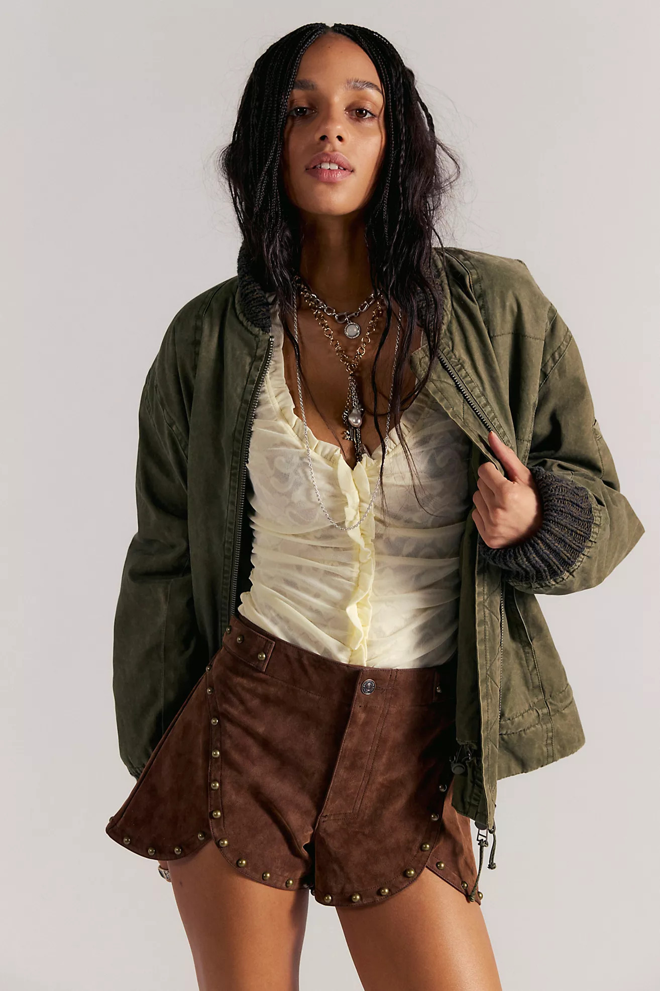 Best Behavior Vegan Suede Shorts | Free People (Global - UK&FR Excluded)