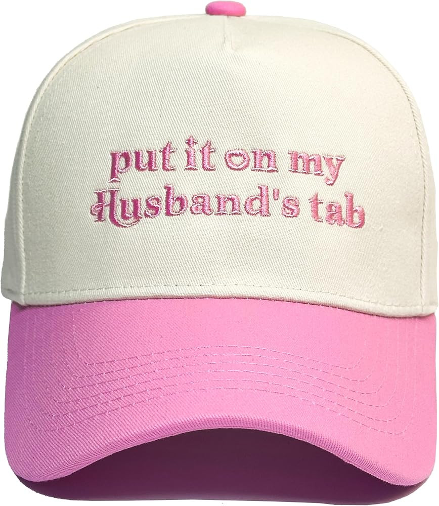 Put It On My Husbands Tab Hat, Funny Womens Trucker Hat - Gifts for Wife from Husband, Valentine'... | Amazon (US)