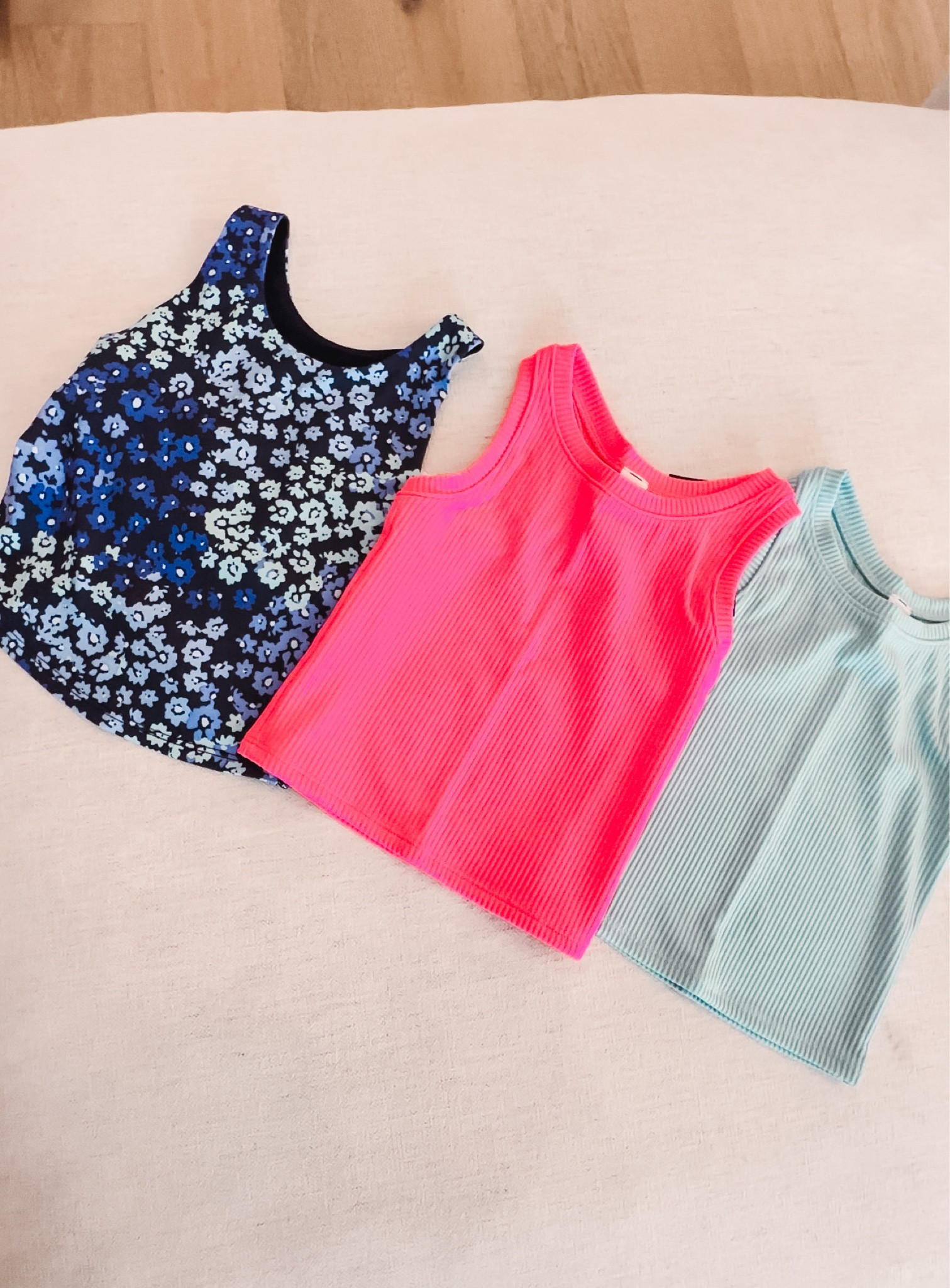 The best tank tops for girls! Remi loves these for cheer!! 

Affordable mom favorites, Walmart, under $10, cute unique fun colors 

#LTKKids #LTKActive #LTKFindsUnder50