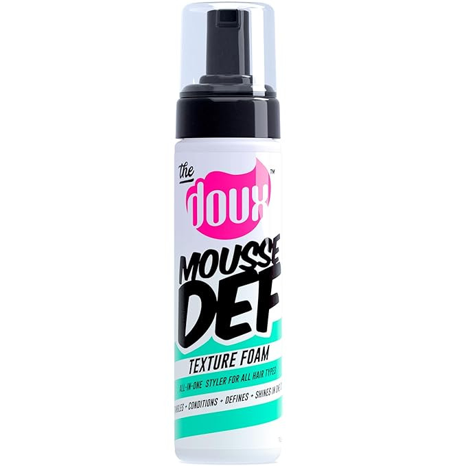 The Doux Mousse Def Texture Foam, Multi-Use Mousse Hair Foam to Style, Condition, Define, Volumiz... | Amazon (US)