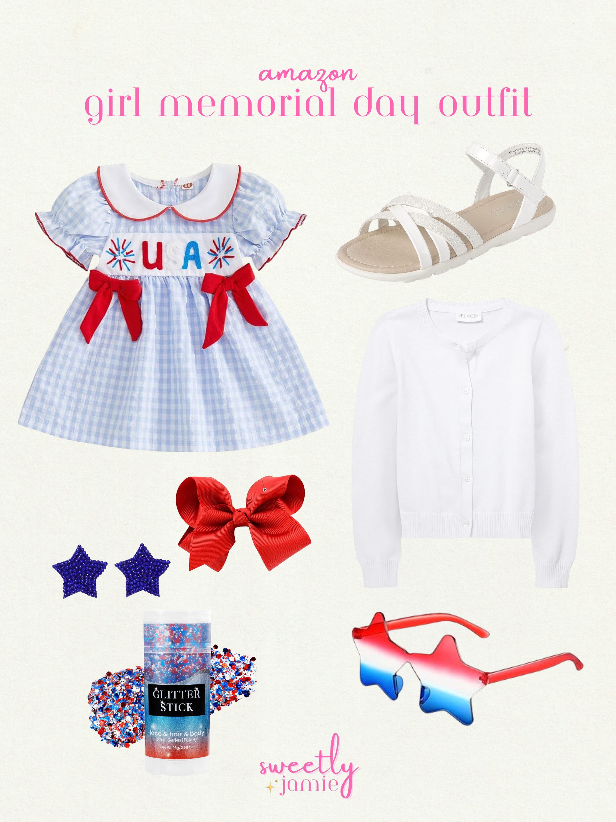 Girl Memorial Day Outfit Inspiration!❤️💙  

 #LTKSeasonal #LTKKids