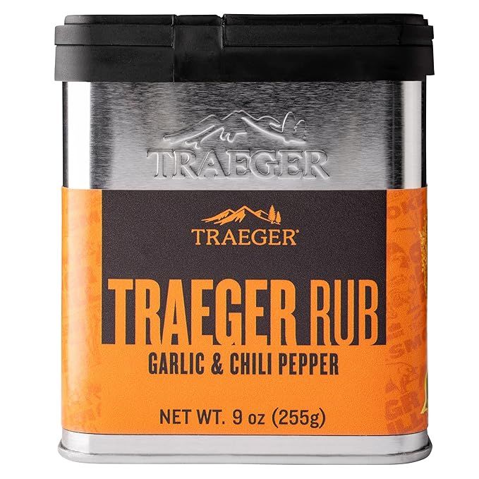 Traeger Grills SPC174 Traeger Rub with Garlic & Chili Pepper 9 Ounce (Pack of 1) | Amazon (US)