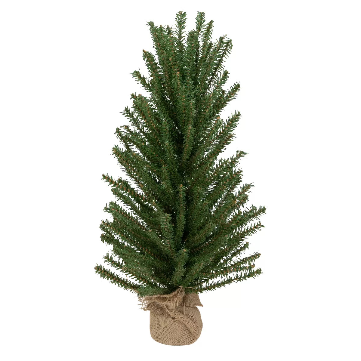 Northlight 2 FT Traditional Scottsdale Mini Pine Artificial Christmas Tree with Burlap, Unlit | Target