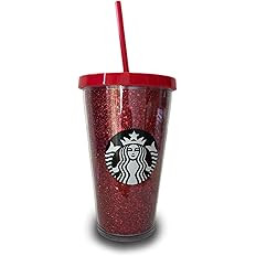 Starbucks Holiday Red Glitter Tumbler 16 Ounce | Amazon (US)