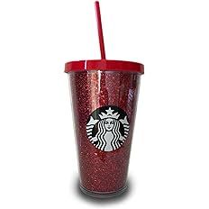 Starbucks Holiday Red Glitter Tumbler 16 Ounce | Amazon (US)