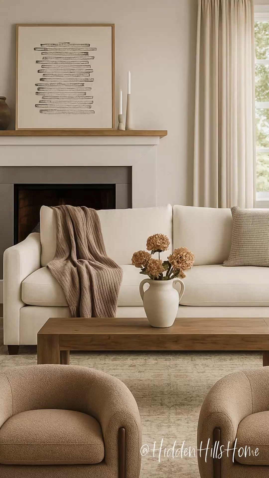cozy living room decor ideas, living room mood board, electric fireplace, wayfair home decor, living room design, living room rug, coffee table #livingroom

#LTKHome #LTKSaleAlert #LTKSeasonal