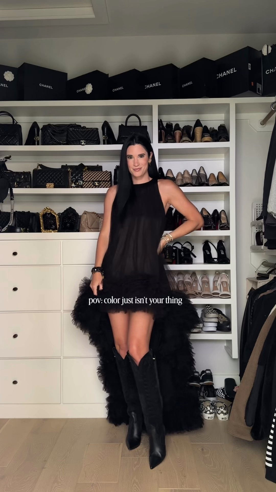 5 ways to wear black that isn’t boring! Loving all of these looks from @AKIRA. Wearing a size small in everything.

#LTKTall #LTKOver40