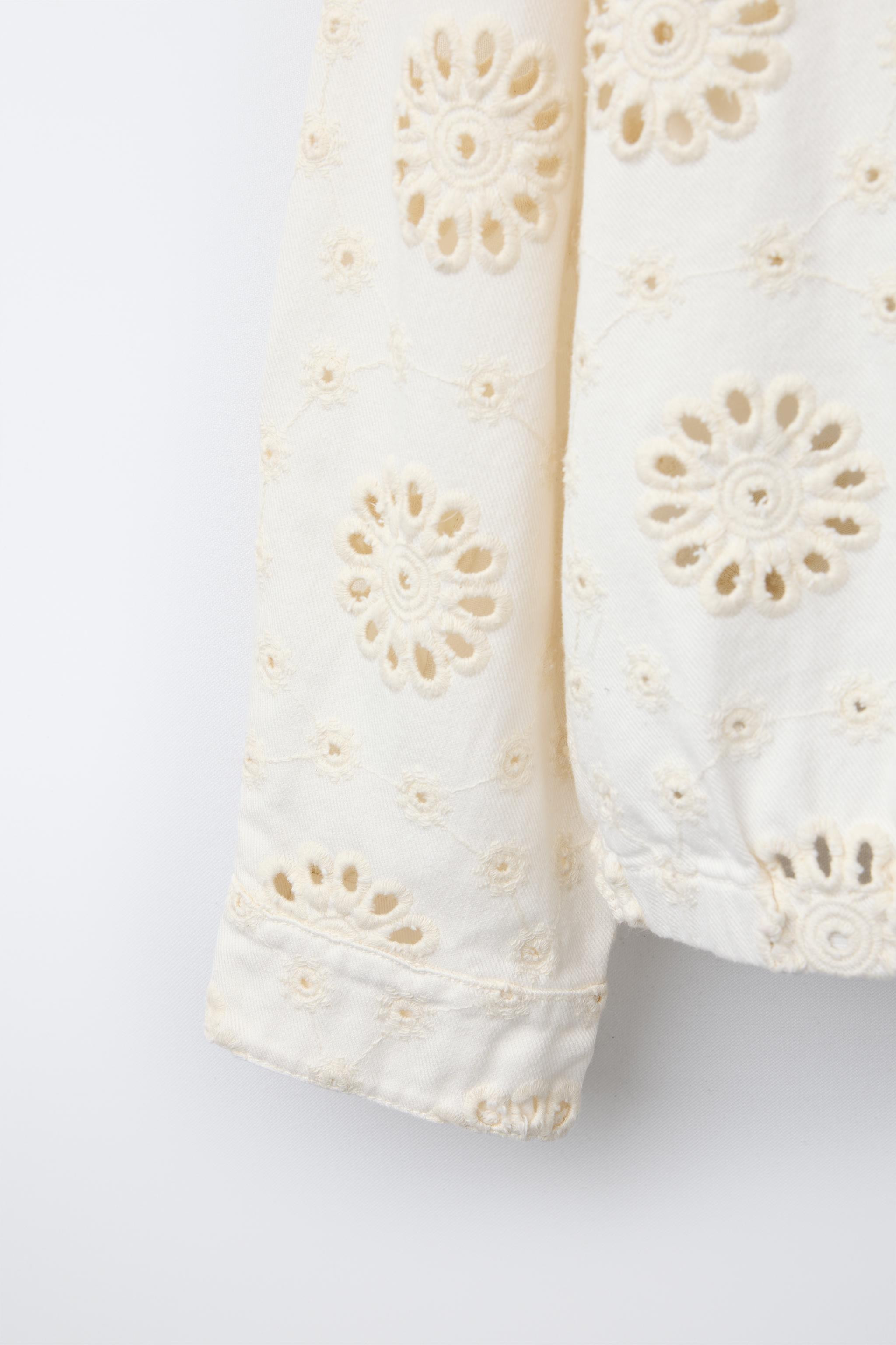 SWISS EMBROIDERED JACKET | Zara US