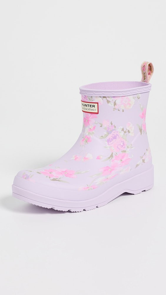Hunter x LoveShackFancy Play Short Rain Boots | Shopbop