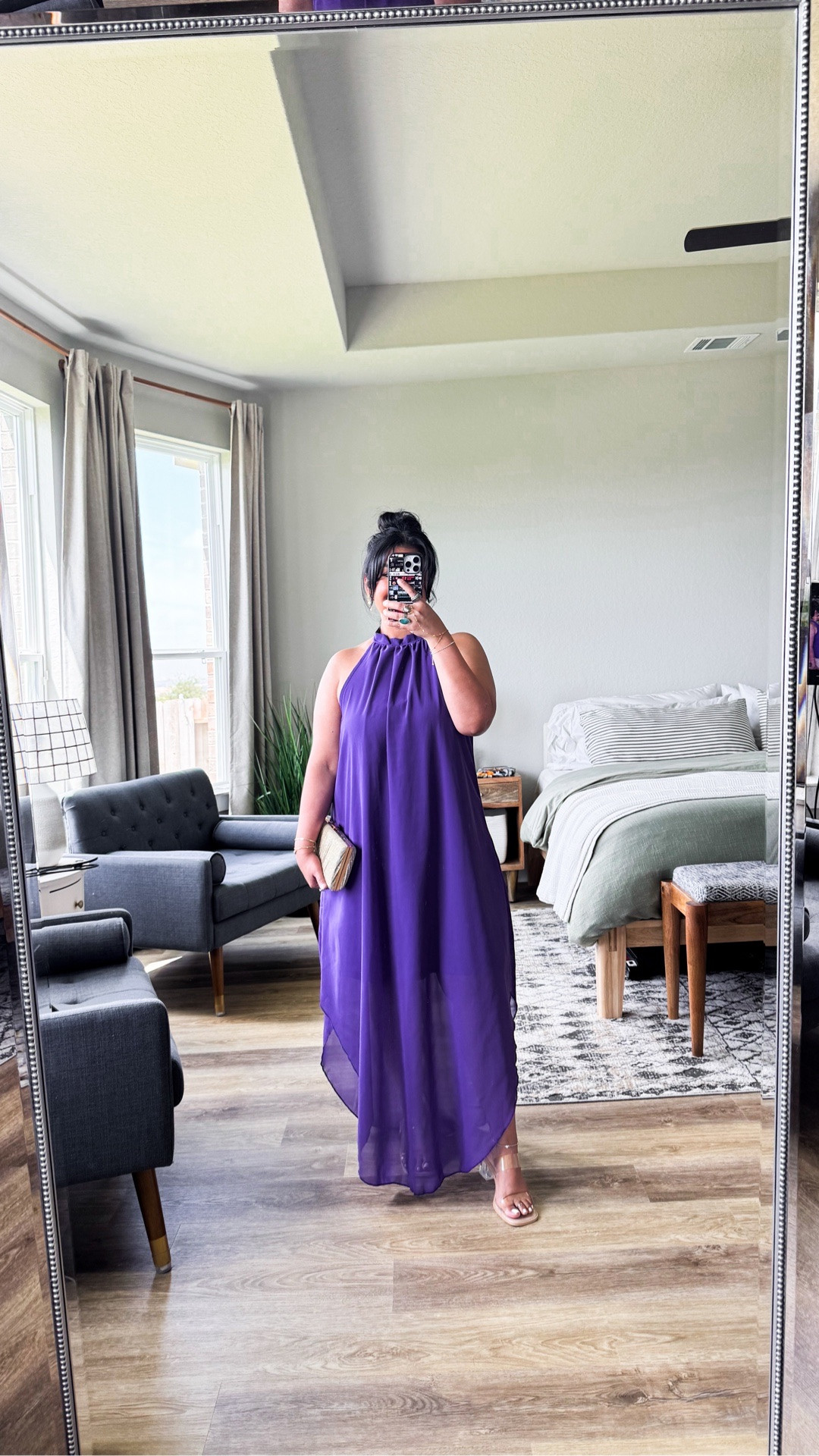 I’m 5’1” size 12 wearing a large in this amazon dress. So flowy and comfortable. Classy and elegant. // strapless bra (L) and slip shorts (XL) are linked // shoes are comfy and true to size

#LTKWedding #LTKMidsize #LTKPetite