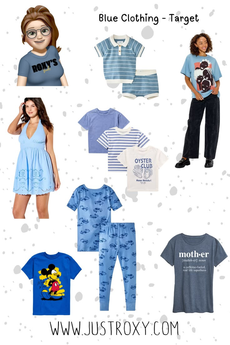 New Shades of Blue Clothing at Target
Blue clothing finds from Target for women, boys, and toddlers. Perfect for everyday outfits and a color-coordinated wardrobe. Save for your next Target haul 💙
#inspiration #blue #clothing #target 

 