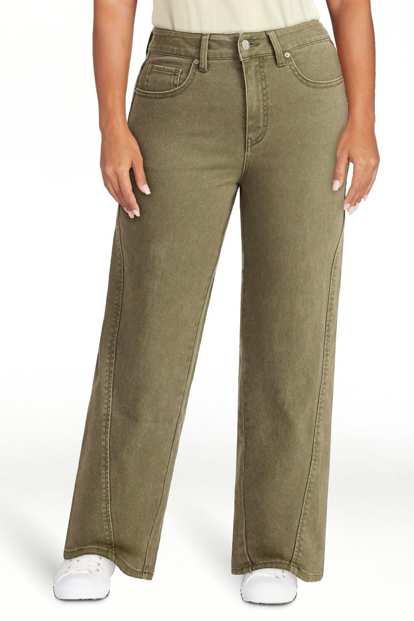 Time and Tru Women's High Rise Barrel Jeans, Sizes 0-20 | Walmart (US)