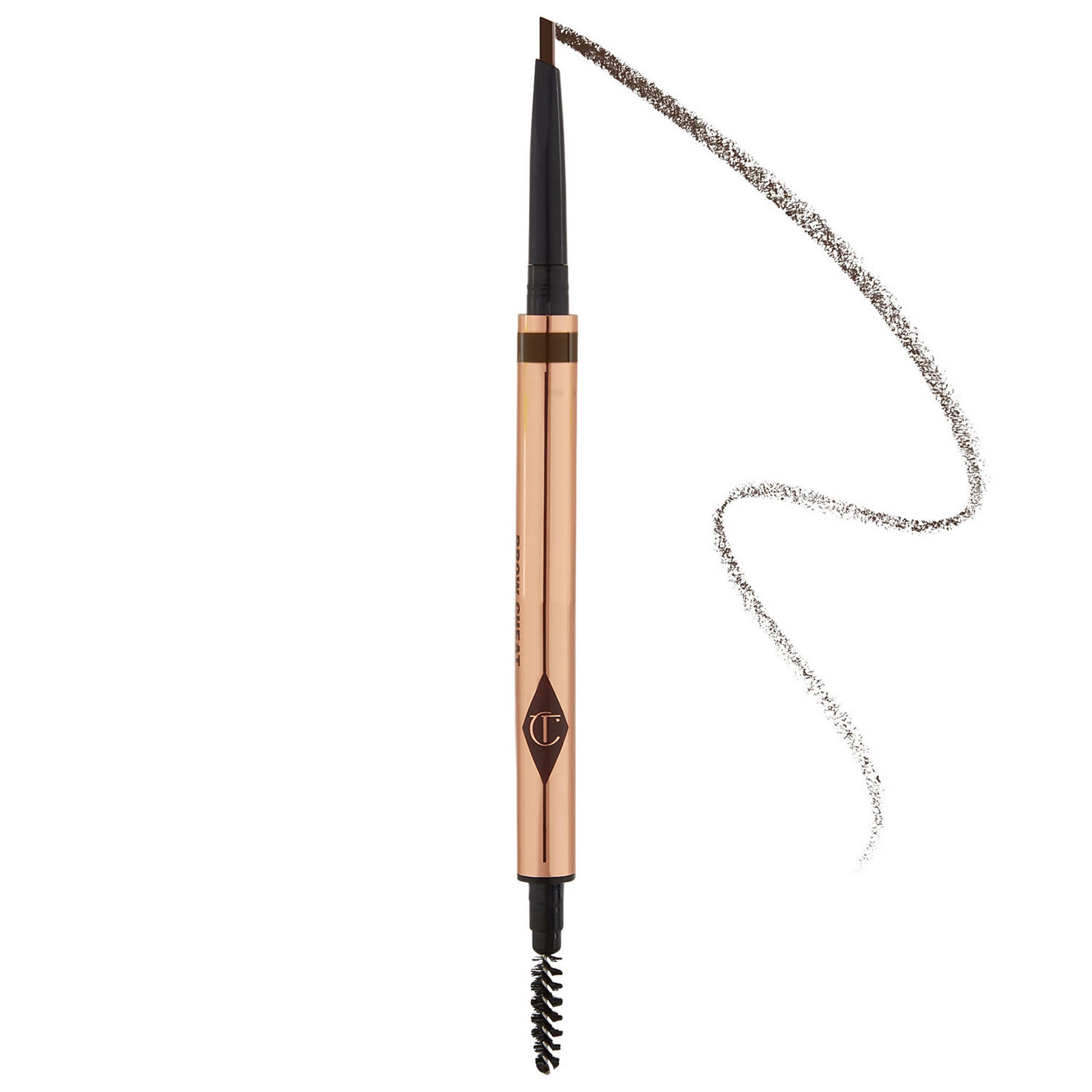 Charlotte Tilbury Brow Cheat Refillable Hair-Like Eyebrow Pencil, Size: 0.003 Oz, Medium Brown | Kohl's