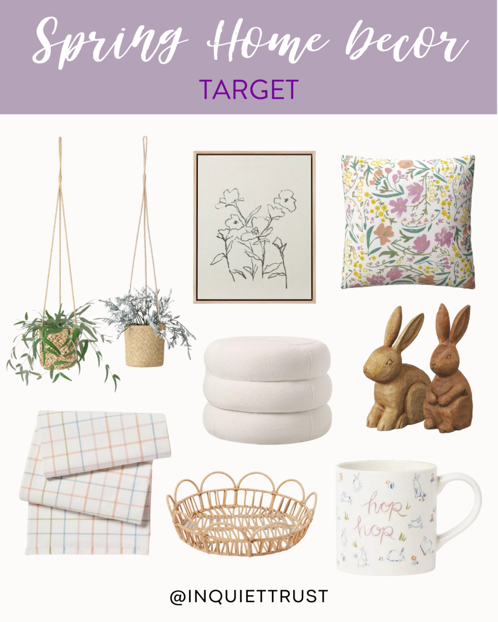 Get these spring home decor pieces from Target!

#homefinds #livingroomrefresh #targetfinds #springrefresh #easterdecor

#LTKhome #LTKunder100 #LTKFind