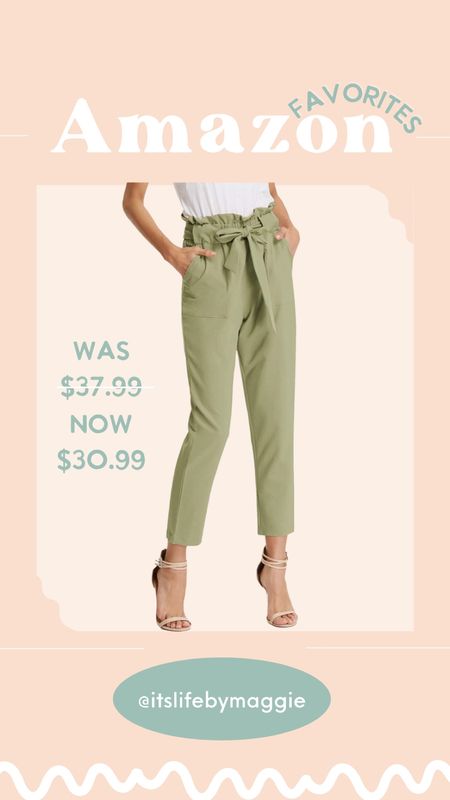 These tie front pants are under on sale for only $30.99 from Amazon and come in many other colors.


Amazon fashion, Amazon finds, tie front pants, business casual, casual fall outfits, fall outfits, workwear, 


#LTKworkwear #LTKunder50 #LTKsalealert
