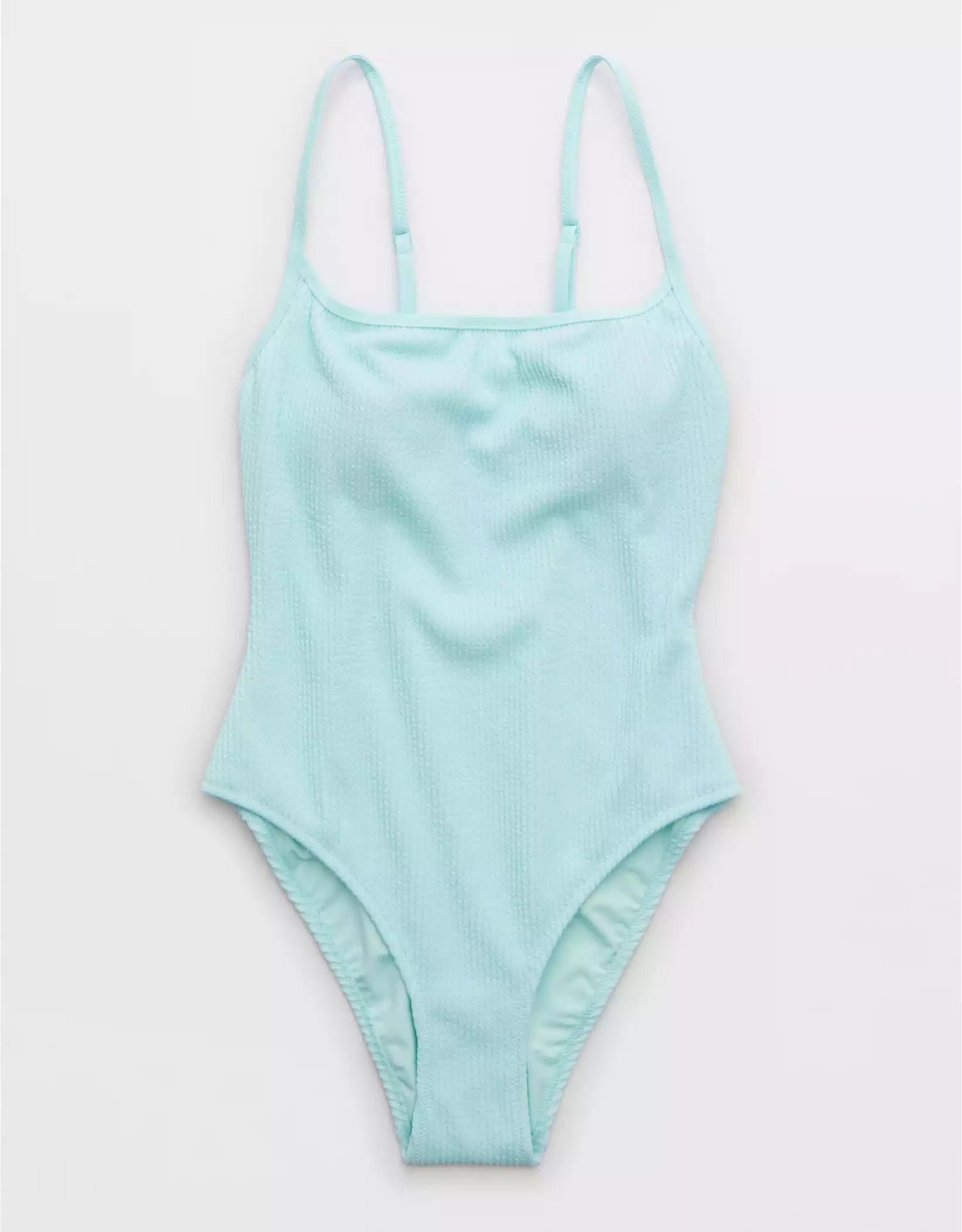 Aerie Crinkle Scoop One Piece Swimsuit | Aerie