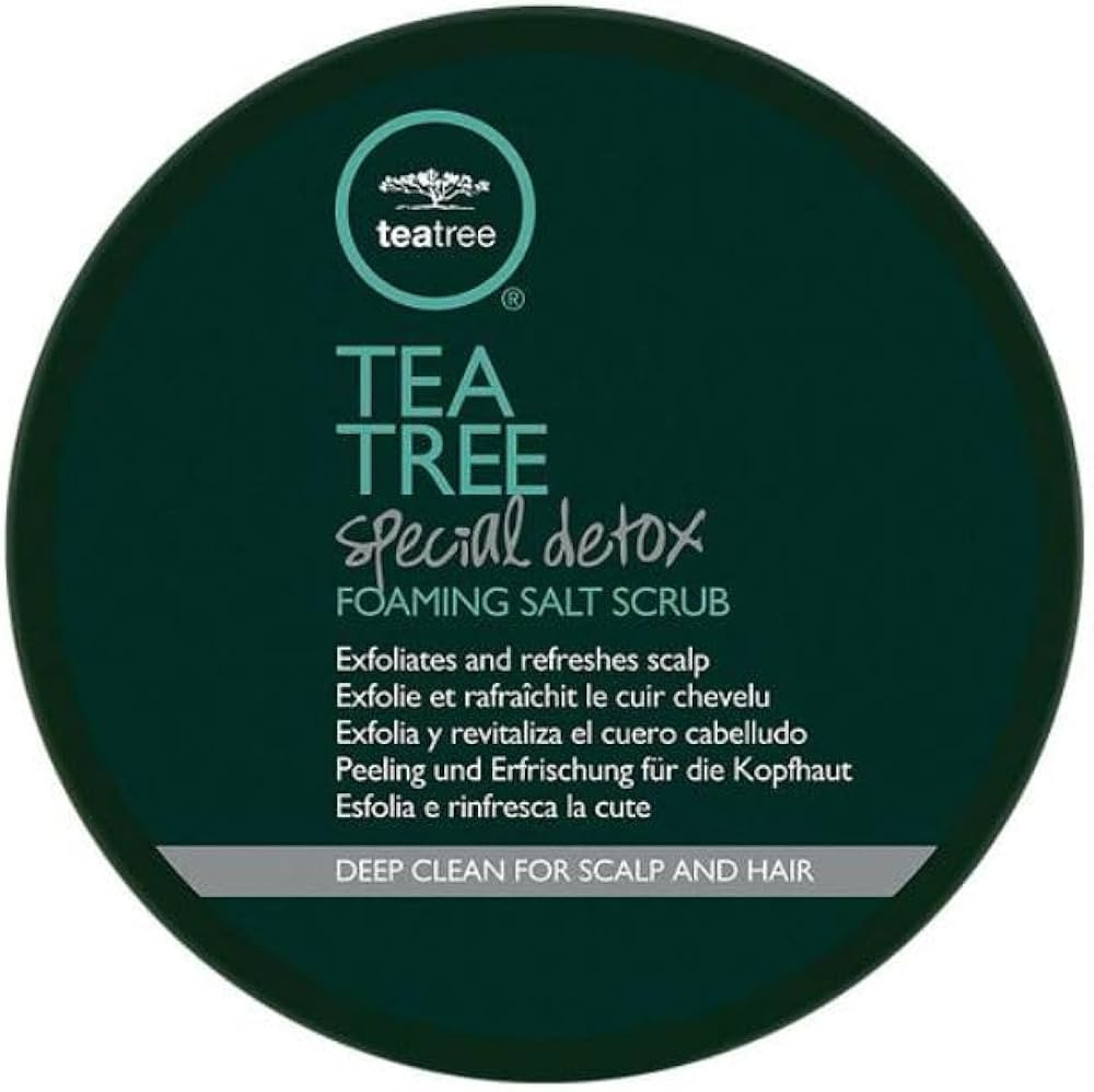 Tea Tree Special Detox Foaming Salt Scrub, Exfoliates, Refreshes Scalp, For All Hair Types, 6.5 o... | Amazon (US)