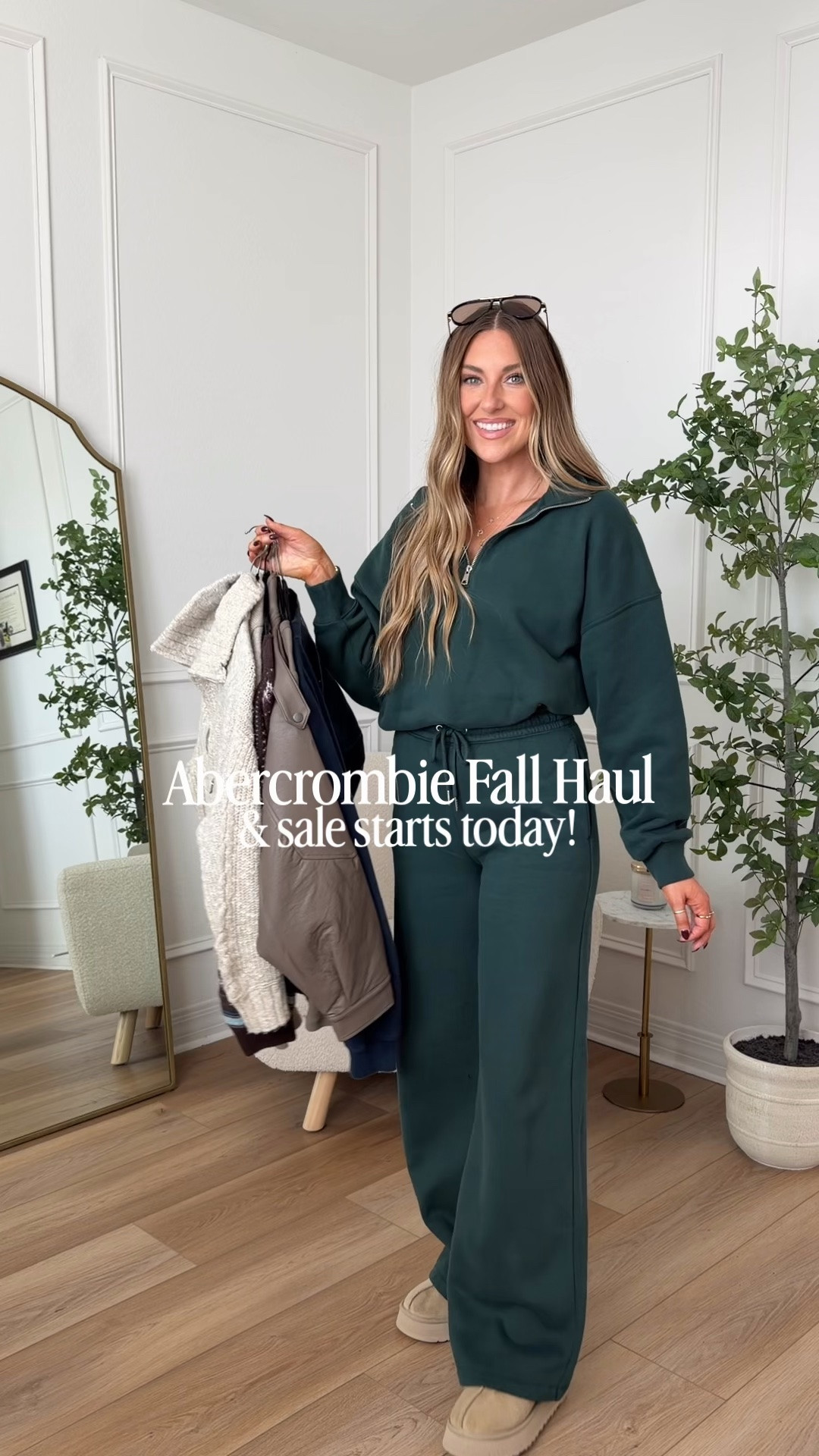 Abercrombie fall haul! Extra 20% off for 24hrs!! Use code AFLTK