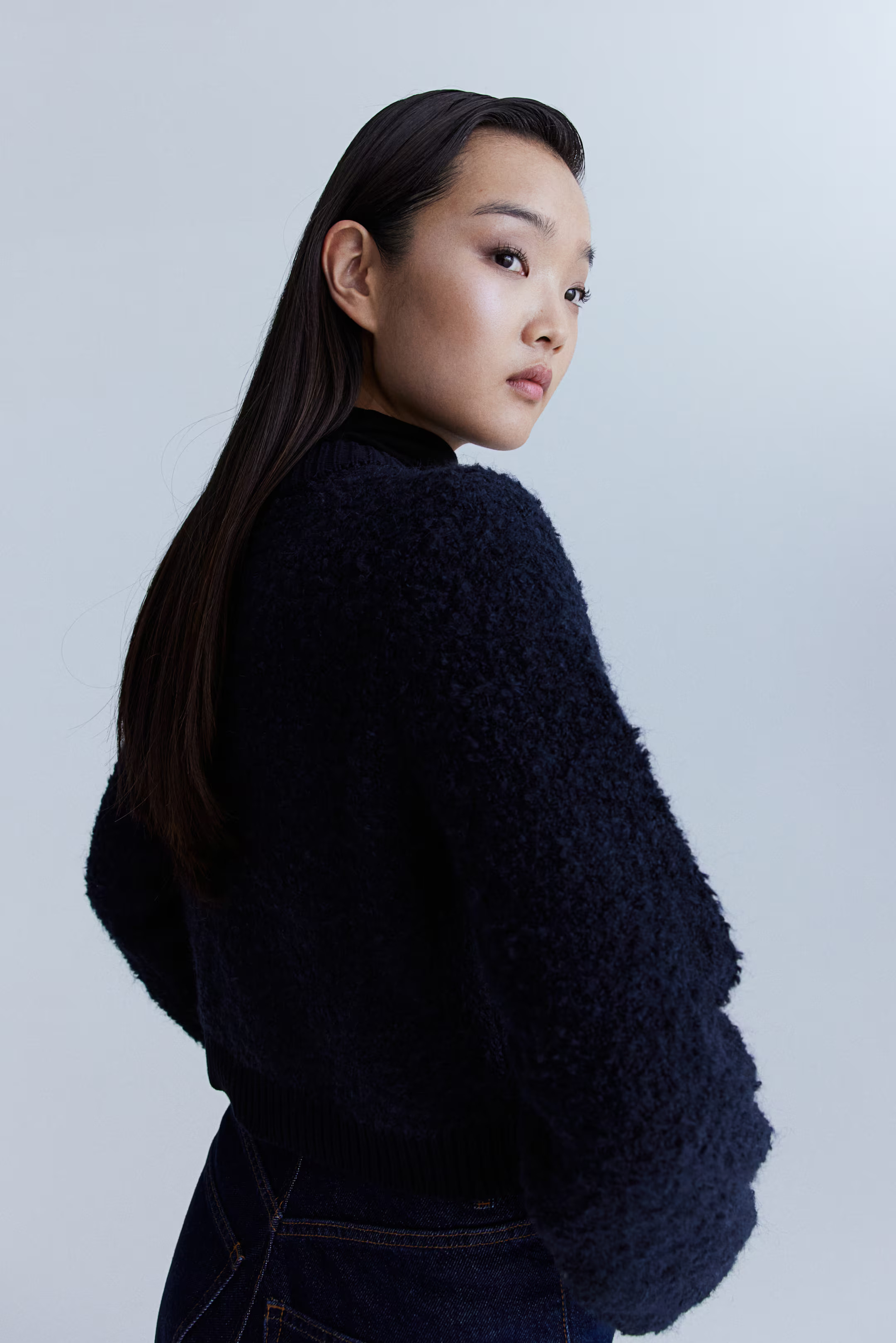 Bouclé-Knit Cardigan | H&M (US + CA)