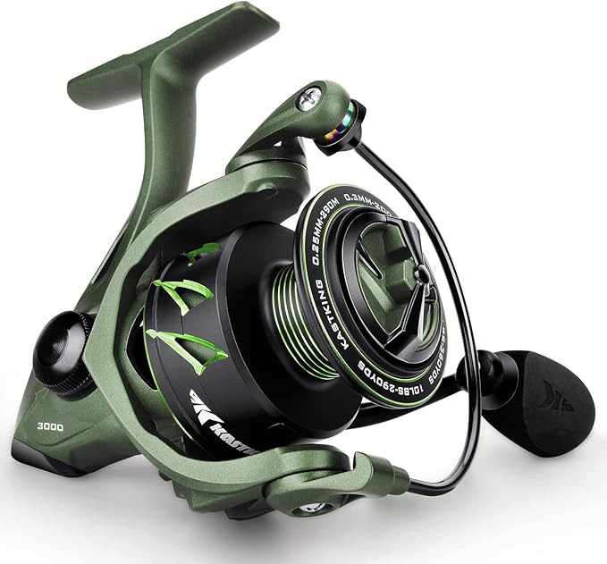 KastKing Spartacus II Spinning Reel – Sealed Carbon Fiber 22LBs Max Drag – 7+1 Stainless BB f... | Amazon (US)