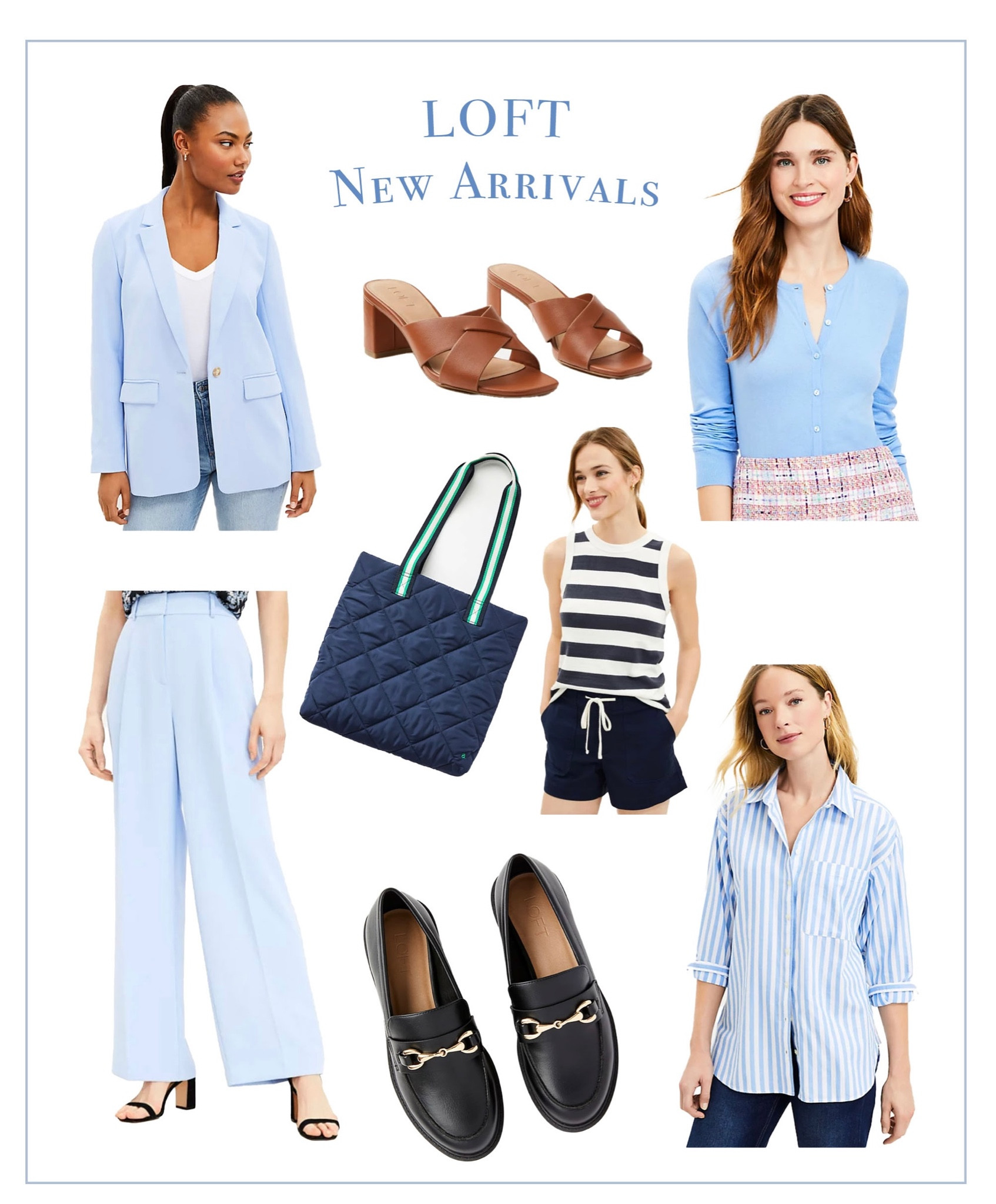 Loving these hues of blue from Lofts’ new spring arrivals! Some seriously cute light blue matching sets + sweaters for spring!!  Up to 40% off spring styles!! #loft #workwear #classic #preppy #springoutfit #easter

#LTKSeasonal #LTKFind #LTKSale