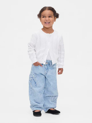 Baby & Toddler Bow Horseshoe Jeans | Gap (CA)