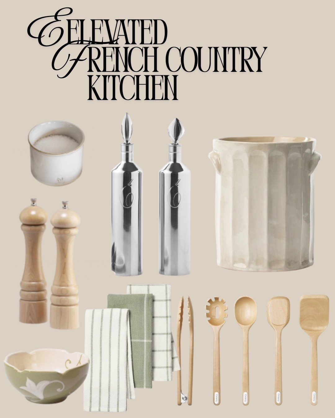 Inspo for my kitchen makeover! 

kitchen makeover French country kitchen light wood kitchen 

#LTKHome #LTKFindsUnder100