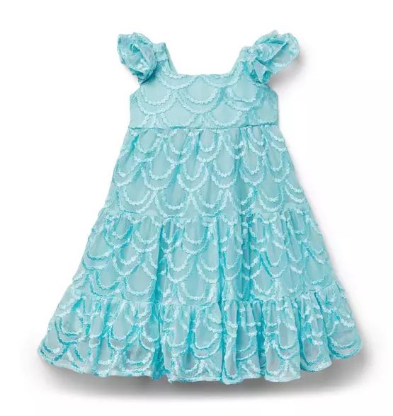 Disney Ariel Tulle Embroidered Dress | Janie and Jack
