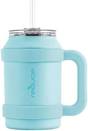 Reduce Tumbler Mug – 32 oz Mug with Lid, Straw and Handle – 30 Hours Cold, Use For Cold and H... | Amazon (US)
