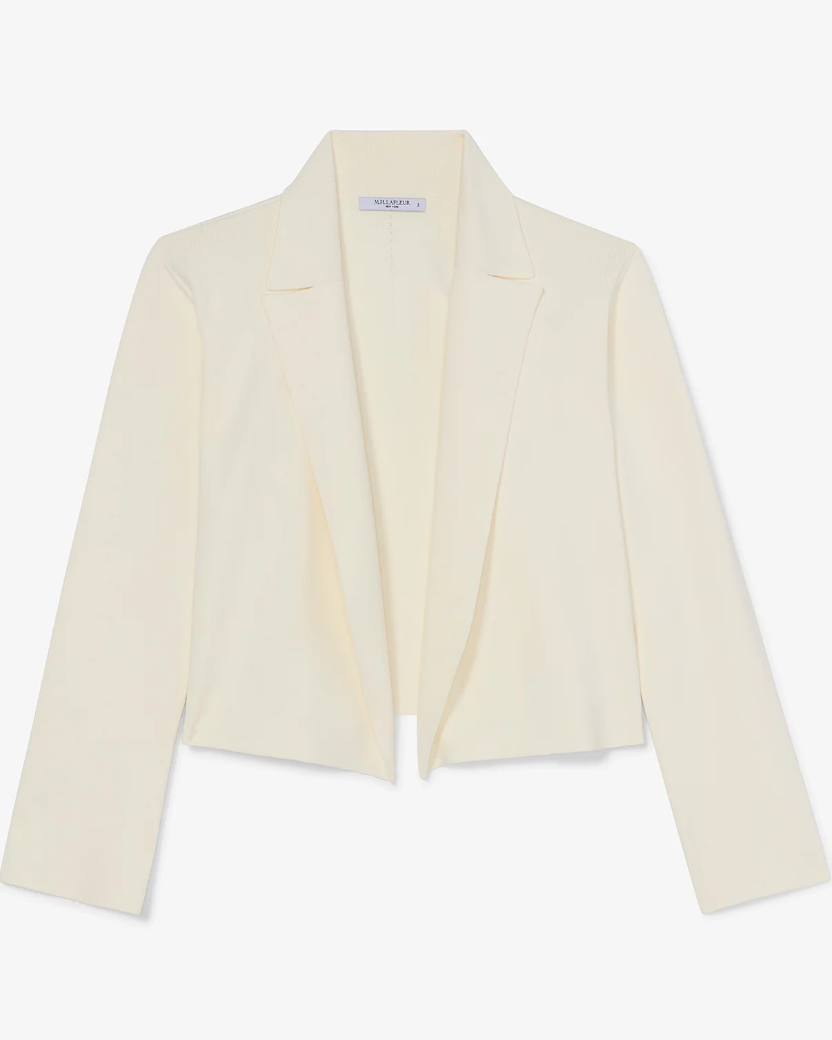 Jolie Lapel Jardigan :: Ivory | MM LaFleur