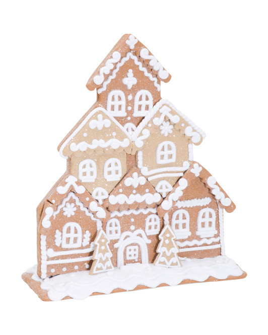 11in Two Dimensional Gingerbread House | Pillows & Decor | Marshalls | Marshalls