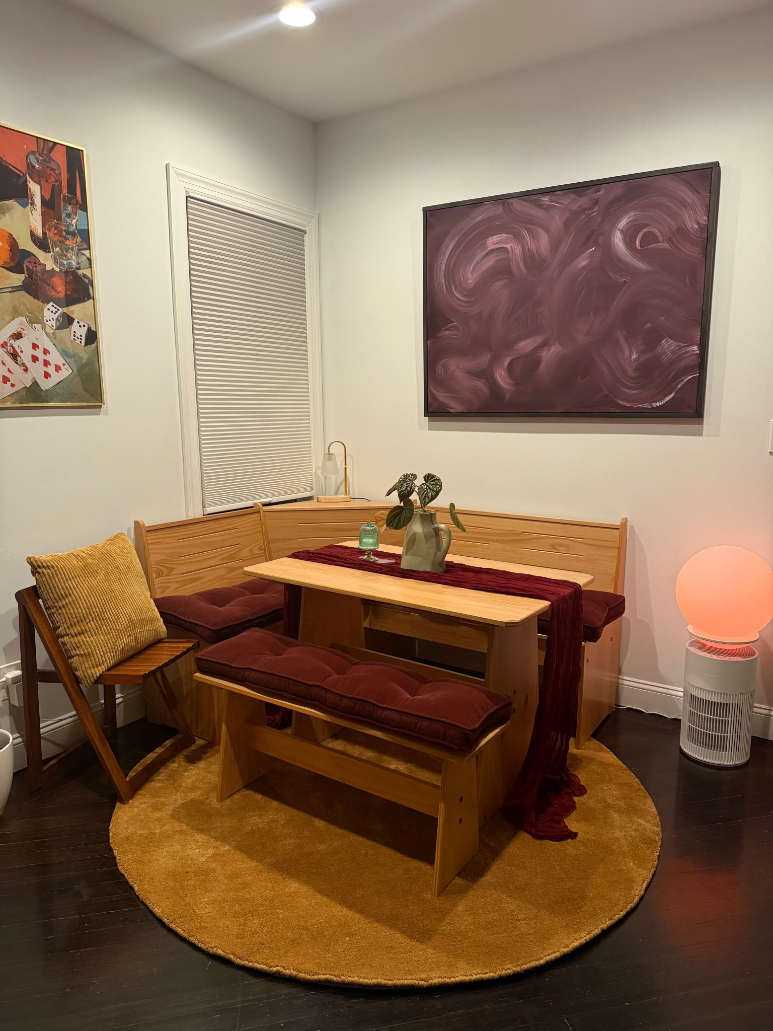 this rug completed everything this corner needed!! 

#LTKHome #LTKOver40 #LTKU