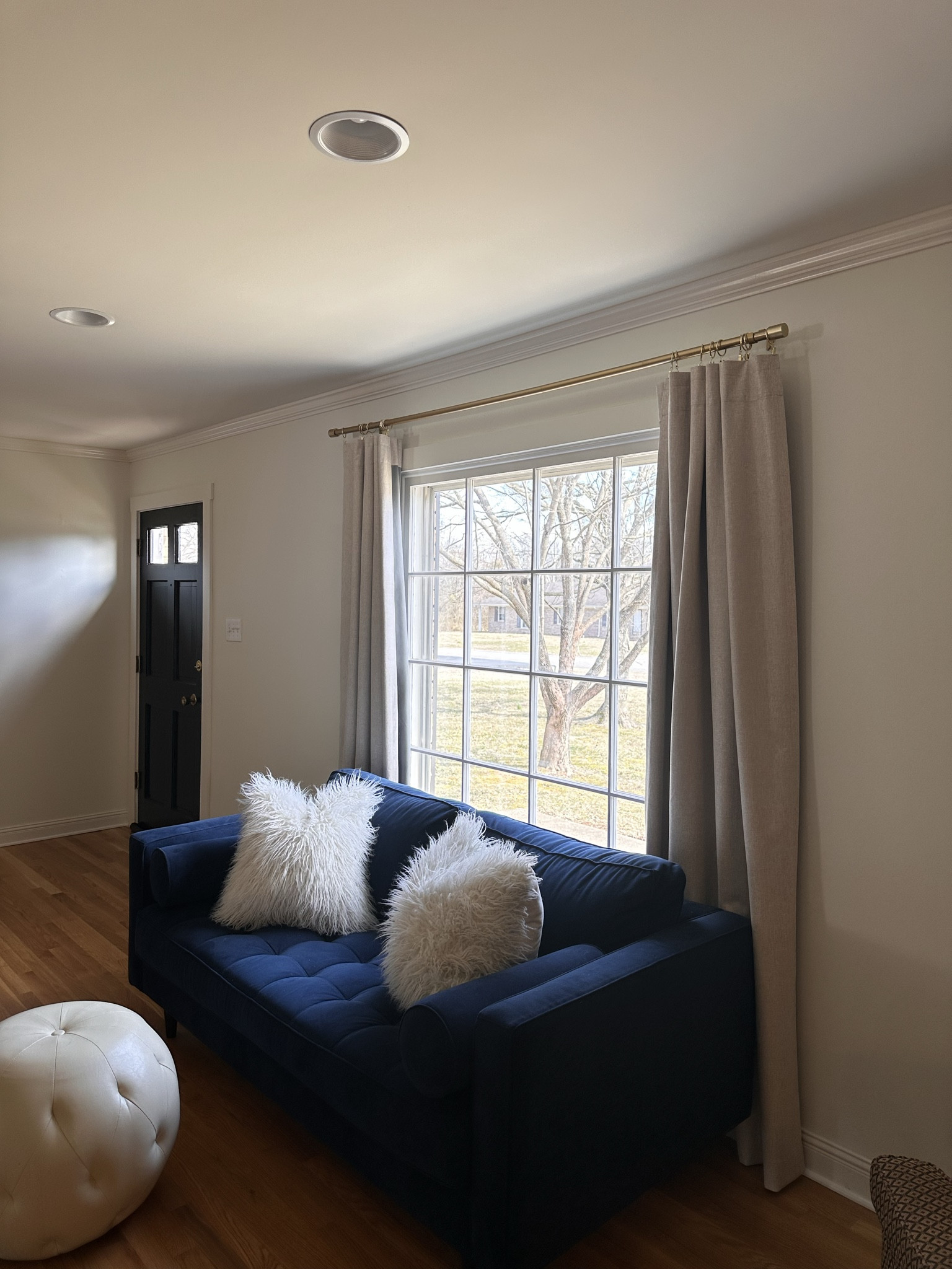 The best way to make your home feel “homey” are with curtains! I wanted a more affordable option but something that still looked similar to Restoration Hardware or Pottery Barn. 

These curtains came from Amazon and I am in love! They make our space feel so warm and cozy. They are also blackout! Zero light and locks in the heat/air. 

I ordered the color “oatmeal” for our living room and “beige” for our bedroom. The oatmeal is more beige and the actual “beige” amazon color is a grey/beige. 

🔗 on my LTK for the curtains,rods and rings I used. All from AMZN.

#1970sranch #1970s #70sranchhouse #ranchremodel #1970srenovation #renovation #youngcouple #christiancouple #christian #christiancouplerenovation #firstflip #fixerupper #hgtv #homeflip #houseflip #midcenturymodern #renovate #faith #home #fyp 