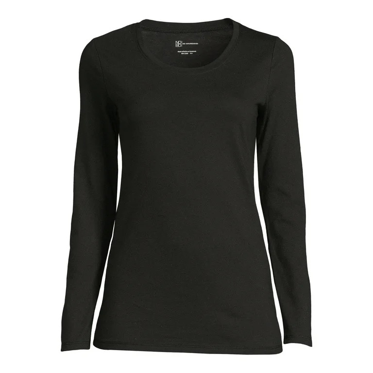 No Boundaries Juniors' Long Sleeve Tee | Walmart (US)