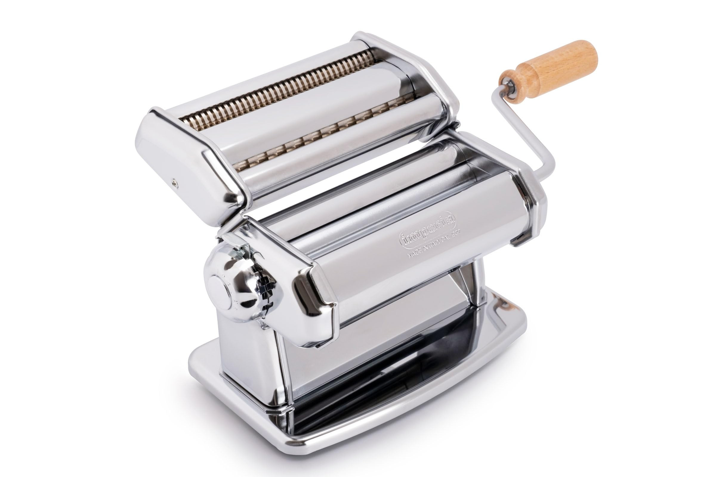 Imperia Pasta Maker Machine- 100% Made in Italy, Heavy Duty Steel Construction, Easy Lock Dial, W... | Amazon (US)