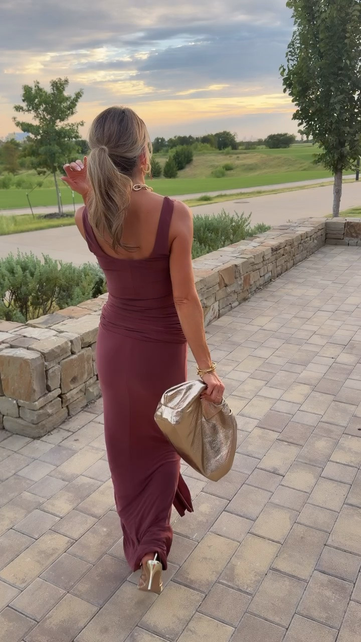 LTKcon final outfit! This dress is affordable and would be perfect for a fall event or wedding!

#LTKCon #LTKWedding