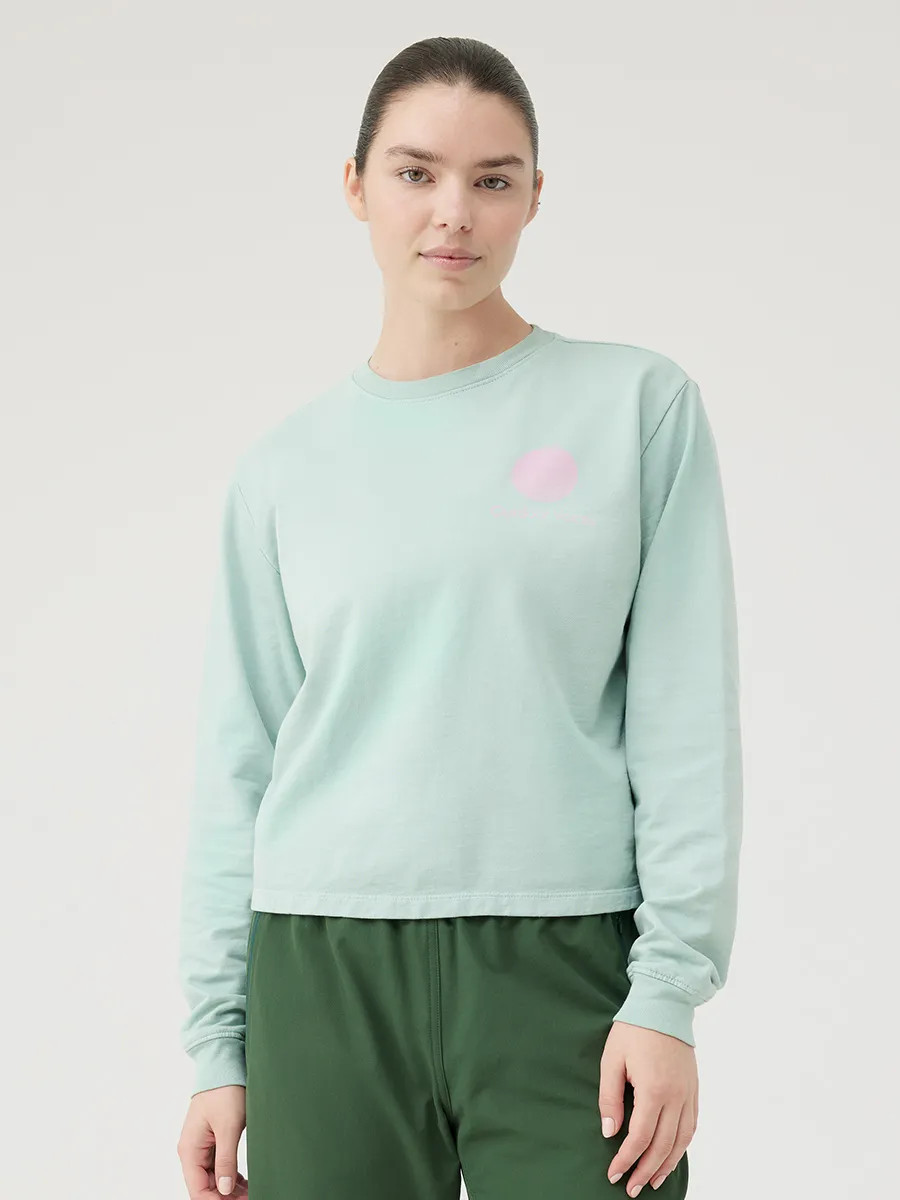 Circle Logo Cropped SweatshirtA Heart | Outdoor Voices