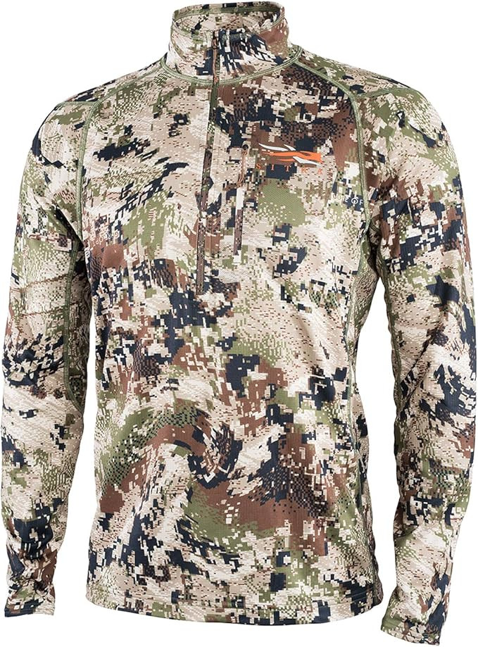 SITKA Gear Men's Core Midweight Zip-t Long Sleeve Hunting Shirt | Amazon (US)