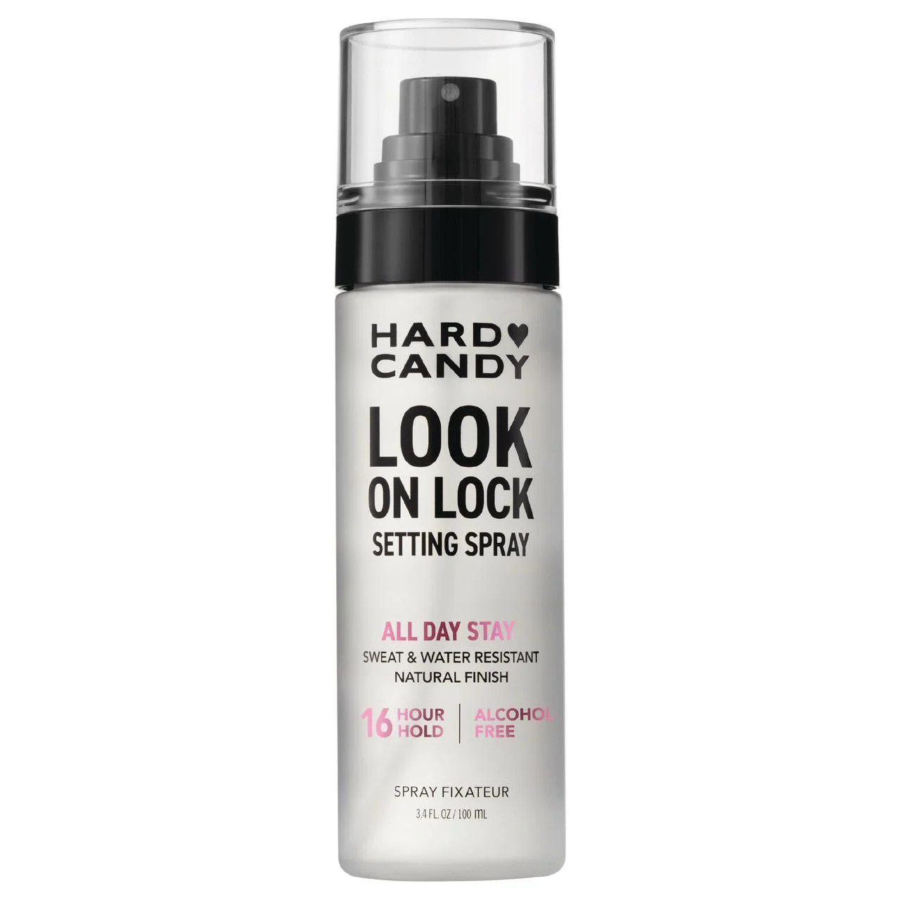 Hard Candy Look On Lock Setting Spray, Alcohol-Free, 16 HR Hold, Sweat Resistant, Longwear | Walmart (US)