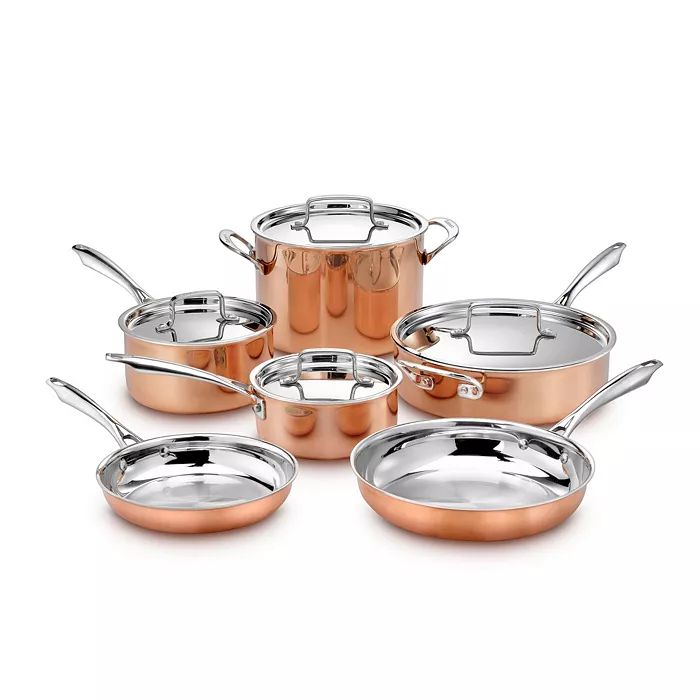 Copper Tri Ply 10 Piece Cookware Set | Bloomingdale's (US)