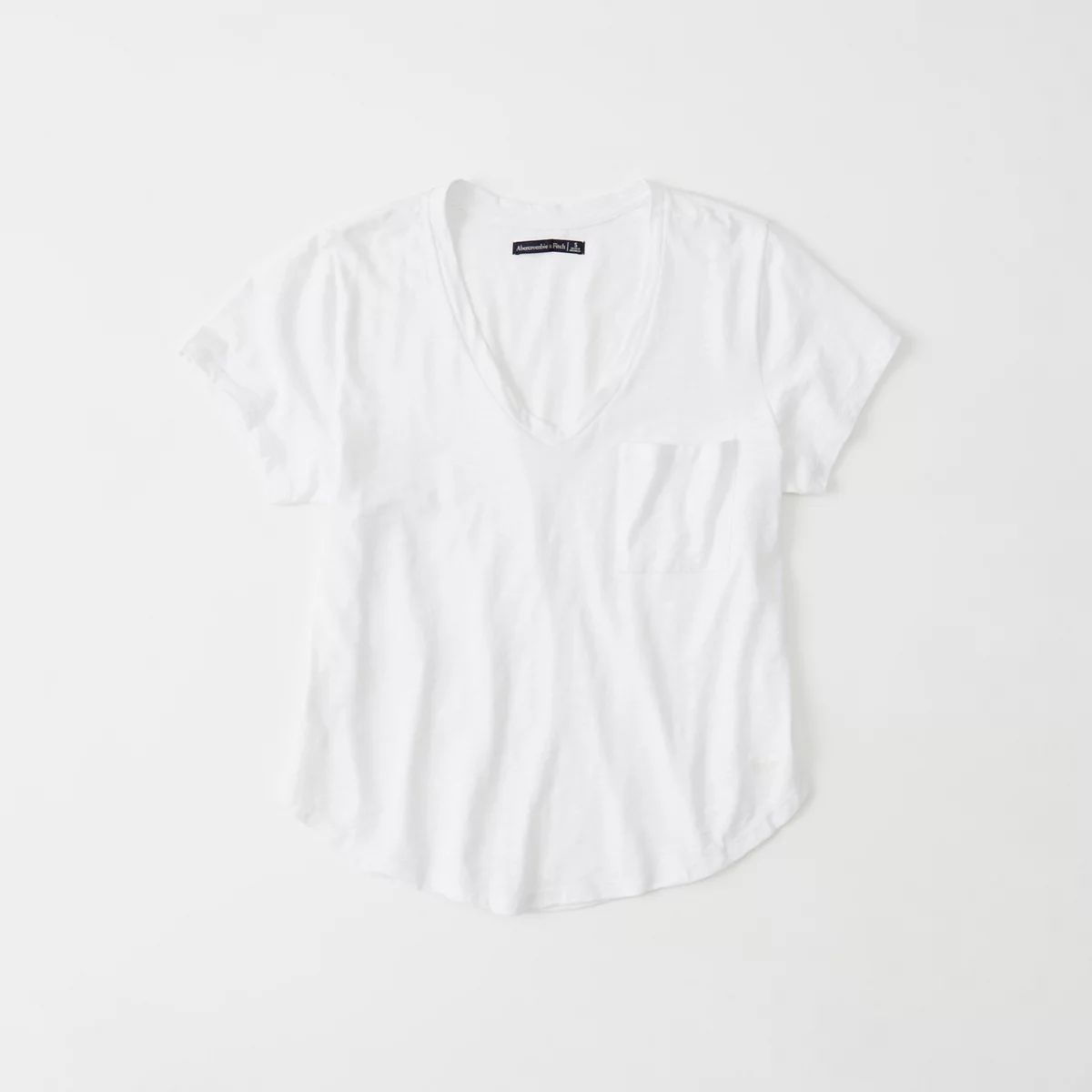 V-Neck Boyfriend Tee | Abercrombie & Fitch US & UK