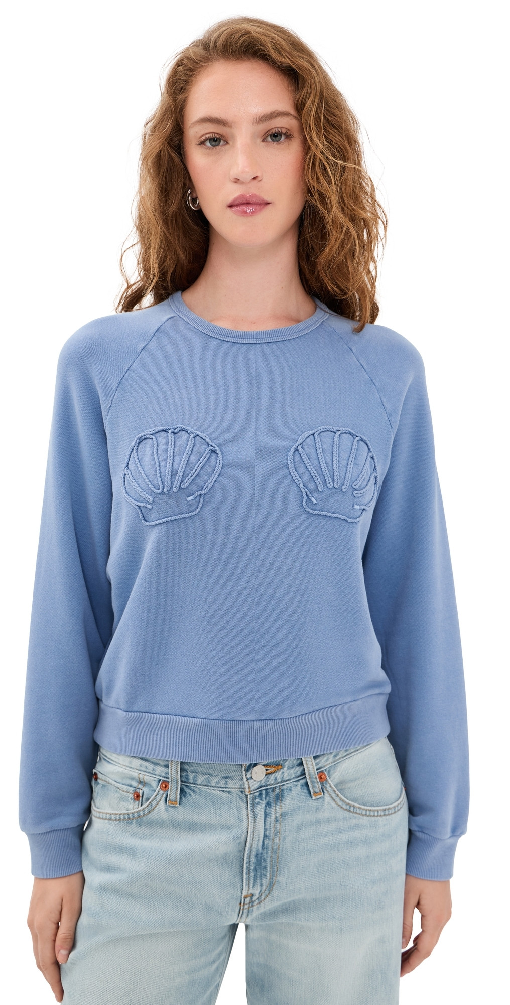 Marine Layer Cloud 9 Terry Sweatshirt Granada Sky S | Shopbop